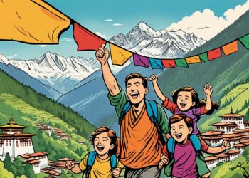 Bhutan für Familien