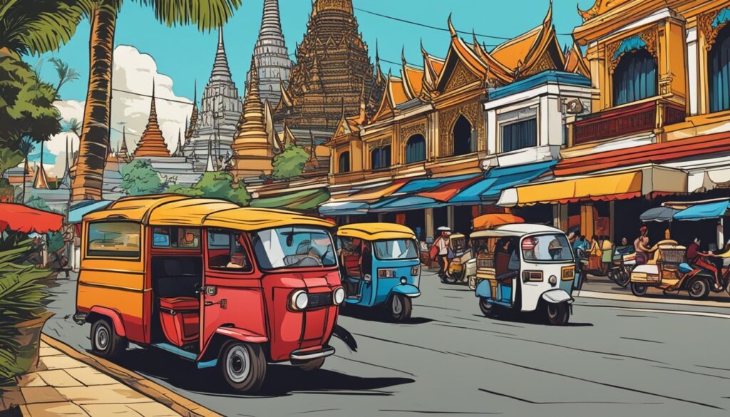 Tuk Tuk in Thailand