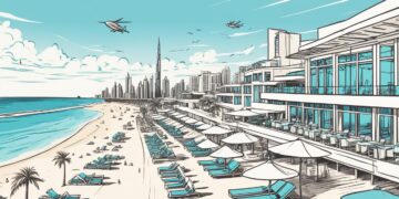 Strände und Beach Clubs in Dubai