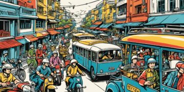 Verkehrsmittel in Vietnam