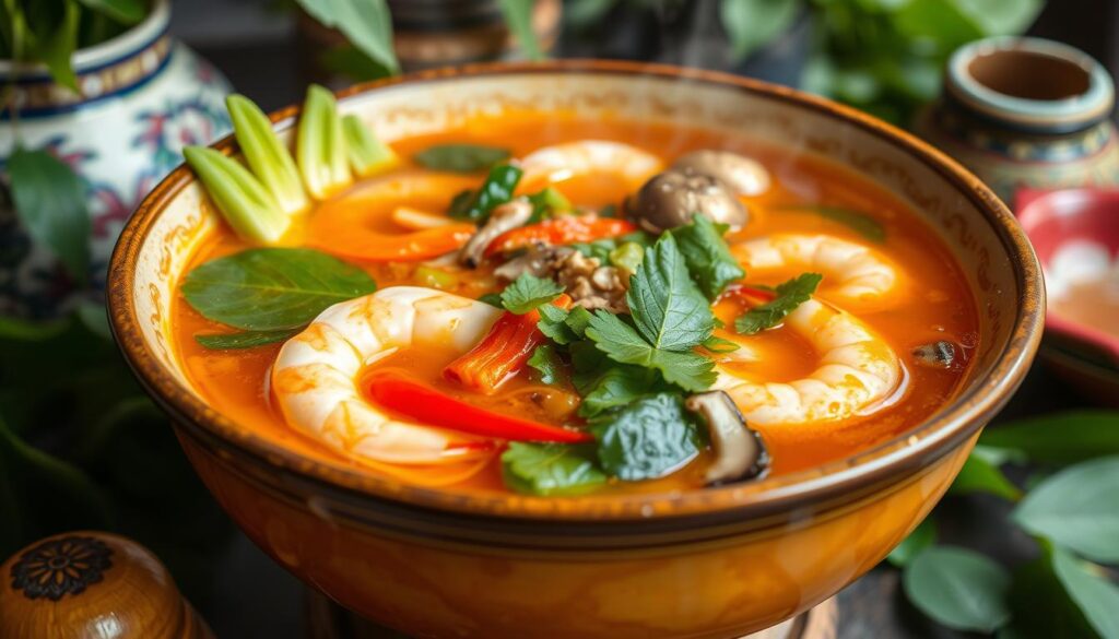 Aromen Thailands in Tom Yum Goong