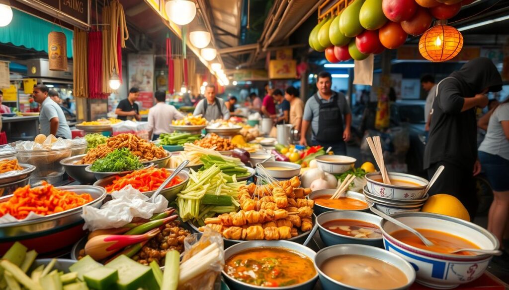 Aromenvielfalt der thailändischen Straßenküche