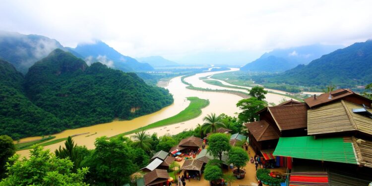 Das goldene Dreieck in Thailand