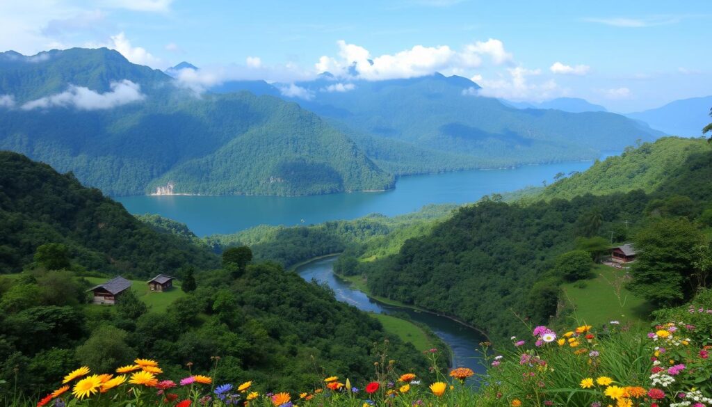 Naturschönheiten in Mae Hong Son