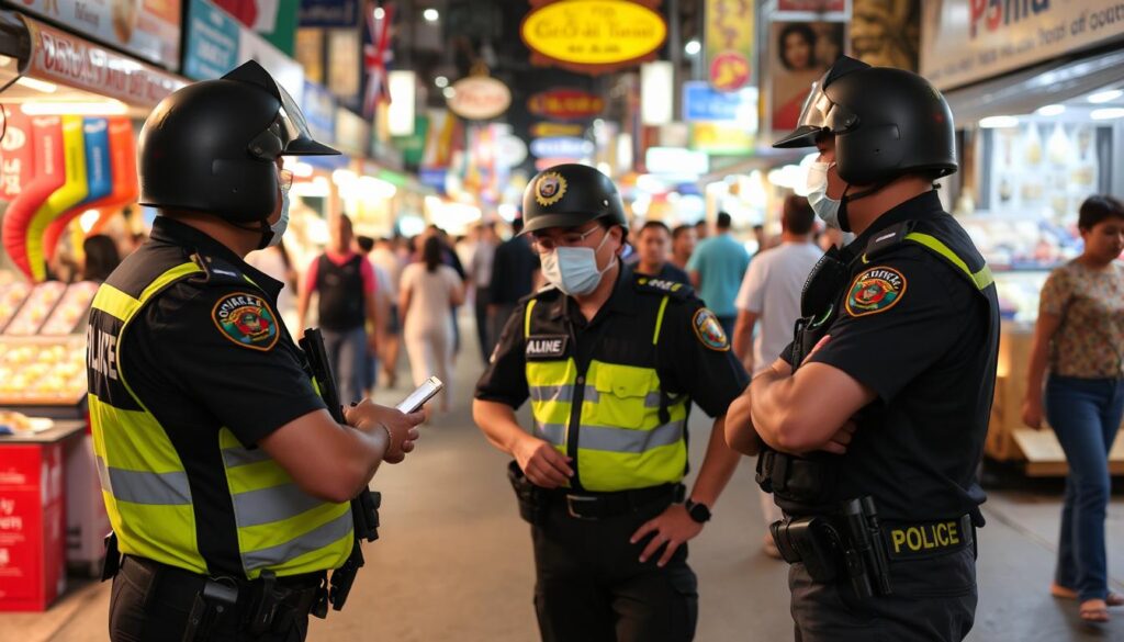 Polizei Kontrollen in Pattaya