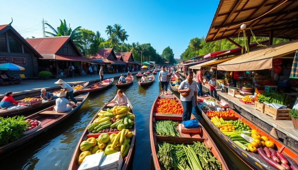 Schwimmender Markt Damnoen Saduak