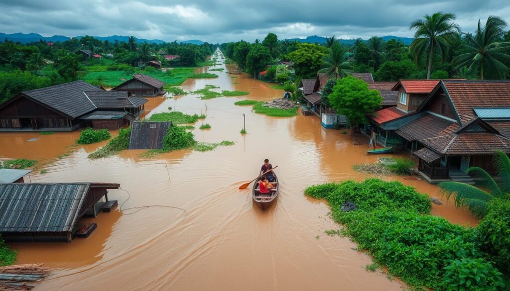 Überschwemmungen in Chiang Mai