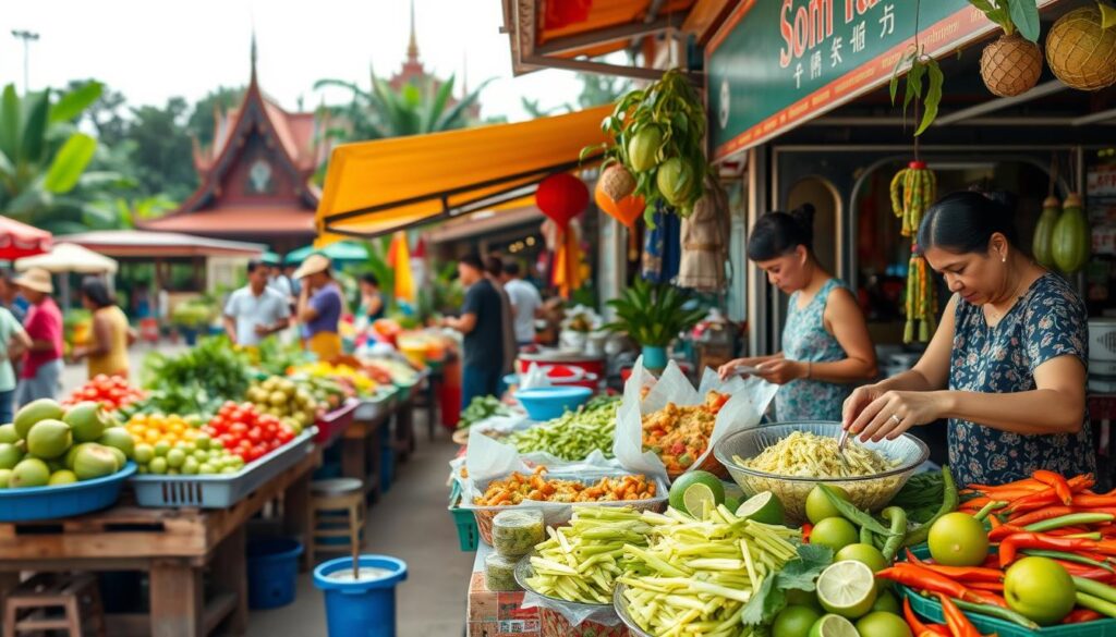 Verbreitung von Som Tam in Thailand